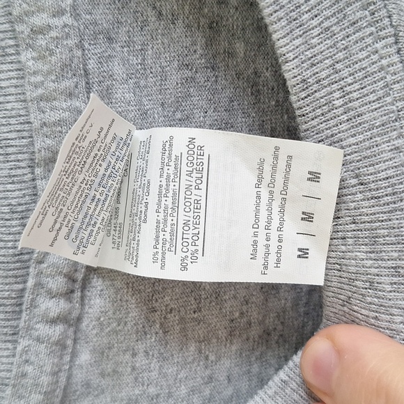 3/$20 Coca-Cola Gray and Red Short Sleeve Tee Size M - Picture 3 of 4